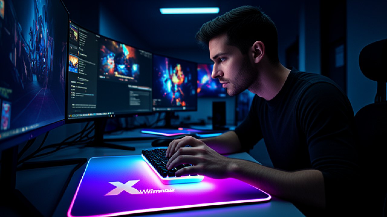 Tapis de souris XXL Winamax : le matos gaming qui colle parfaitement à ton setup de parieur